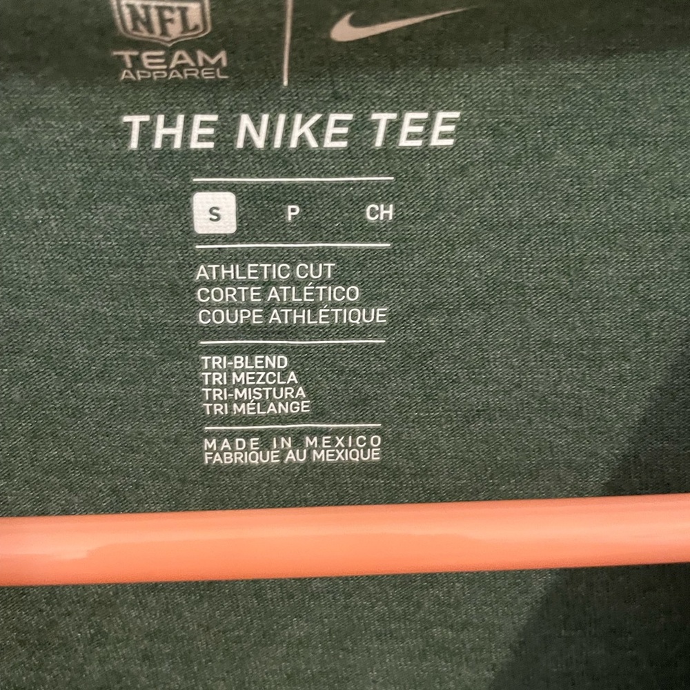 Green Bay Packers Nike Women's Stripe 3/4-Sleeve Raglan Tri-Blend T-Shirt Sz S - Picture 2 of 5